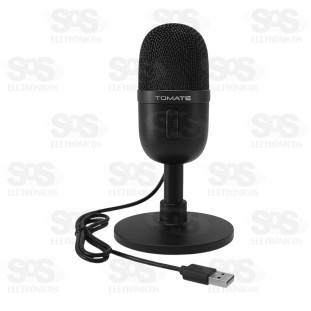 Microfone Condensador de Mesa USB Tomate MT-1061