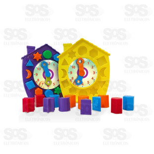 Relógio Infantil Casinha da Hora Pica Pau 791