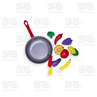 Brinquedo Frigideira e Acessórios Pica Pau 901