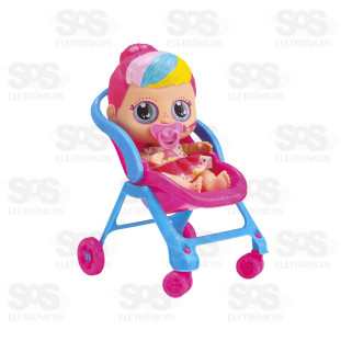 Boneca Little Dolls Glitter Passeio Divertoys 8230