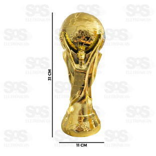 Taça Copa do Mundo Plástico 31x11cm TOY-024