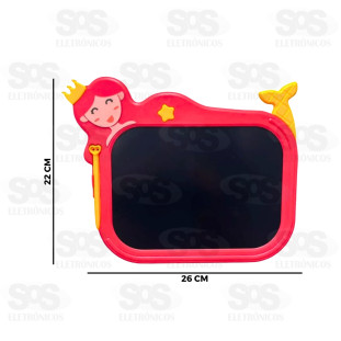 Lousa Mágica Infantil Sereia KK-1061