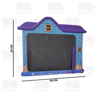 Lousa Mágica Infantil Casinha KK-1055