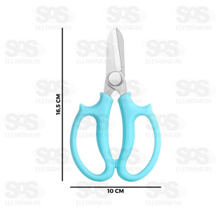 Tesoura de Jardim Aço Para Poda e Flores OPA-C237