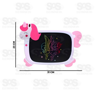 Lousa Mágica Infantil Unicórnio KK-1058