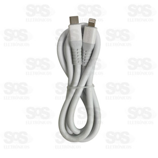 Cabo De Dados Rápido Type C Para Lightning 1 Metro Basike CBO111