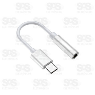 Adaptador Type C Para P2 Jack Eletromex EL-3121-TY