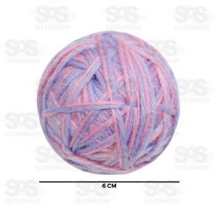 Brinquedo Bola de Lã Para Gatos TOPET0060