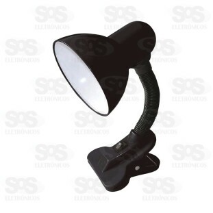 Luminária Abajur de Mesa Com Garra TOP0642