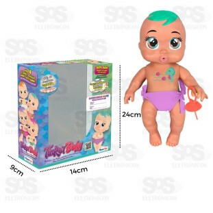 Boneca Tinker Baby com Cheirinho Surpresa em Vinil 3141