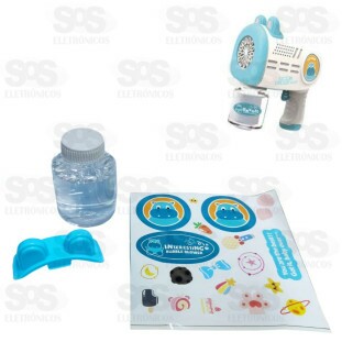 Metralhabolha de Sabão A Pilha Com Iluminação ARM-31