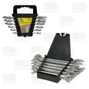 Kit Chave Fixa 6 a 17mm 6 Peças FBG 3215
