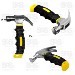 Mini Martelo 16cm Cabo Emborrachado B-Tek BT-545