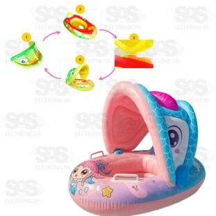 Boia de Piscina Infantil Com CoberturaAltomex AL-3734 