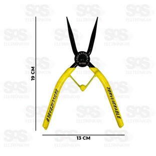 Alicate Para Anéis Internos 7 Polegadas B-Tek BT-392
