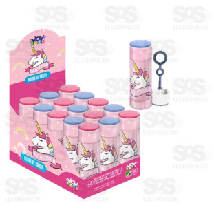 Lança Bolhas de Sabão Unicórnio 15 Peças Wow Toys Q5001DS