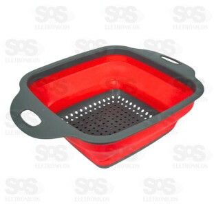 Escorredor Retrátil Emborrachado 24x18CM TOP0680