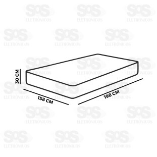 Capa De Colchão Com Zíper Queen 3313