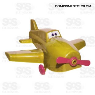 Avião De Brinquedo 20cm Colorido 580S