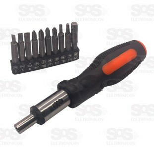 Jogo De Chave Multiuso 12 em 1 TroyaTools TRY-6046