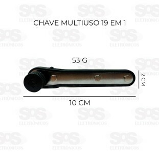 Chave Multiuso 19 Em 1 TroyaTools TRY-6047