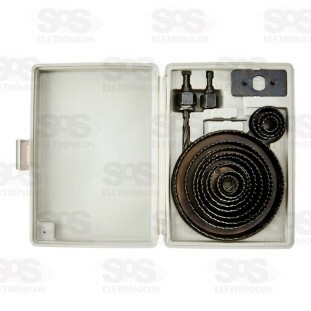 Jogo De Serra Copos 16 Peças Troya Tools TRY-6129