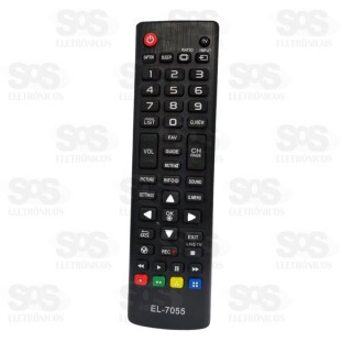 Controle Remoto LG Eletromex EL-7055