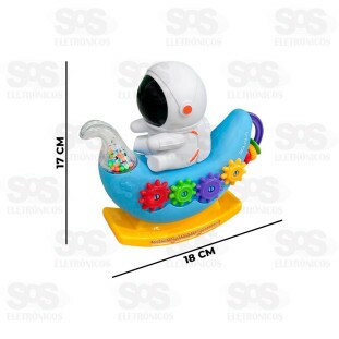 Astronauta Musical Argolas Toy King TK-AB7479