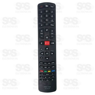 Controle Remoto Philco Smart Netflix Maxx 7487