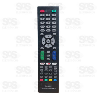Controle Remoto Universal Televisão Eletromex EL-7805