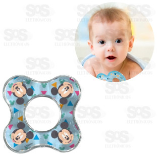 Mordedor De Água Cor Azul  Mickey Toyster 8061