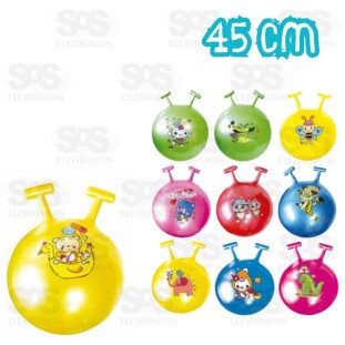Bola Pula-Pula 45cm Antena estampas variadas TK-AB8187