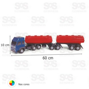 Caminhão Bitrem Tanque 60cm Poliplac 98157