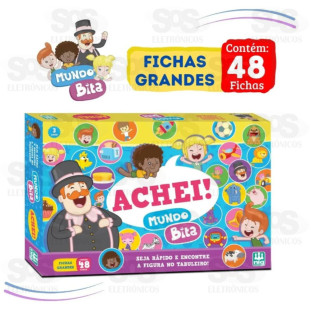 Jogo Achei! Mundo Bita Nig 0695
