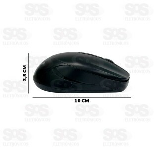 Mouse Óptico Sem Fio 1600DPI Altomex AG-690F