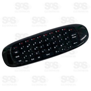 Controle Air Mouse Com Sensor De Movimento E Teclado AL-320