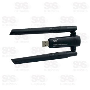 Antena Dupla Wireless USB 5GHz Altomex AL-UAX04