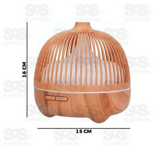 Difusor Umidificador Aromático Ultrassônico 550ML Altomex AL-2692