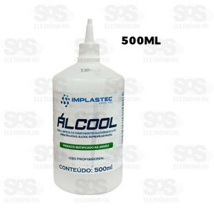 Álcool Isopropílico 99,8% 500ML Implastec