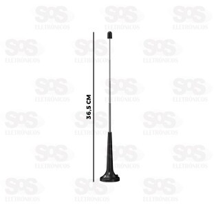 Antena Digital Para TV Cabo De 3 Metros Exbom AN-Z25