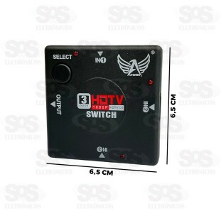 Switch HDMI 3 Entradas e 1 Saída Full HD Altomex AU-52