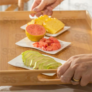 Bandeja Multiuso Bambu 40x28cm TOP1424