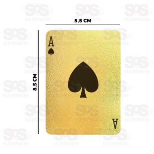 Baralho Dólar Impermeável Estampa De 100 Doláres