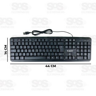 Teclado Padrão Teclas Silenciosas USB Altomex BM-T02