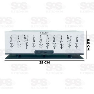 Difusor Umidificador Aromático Ultrassônico Com LED B-Max BM081