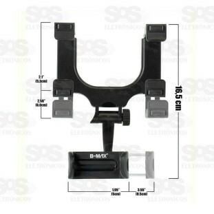 Suporte Para Celular Universal Para Retrovisor B-Max BMG-21