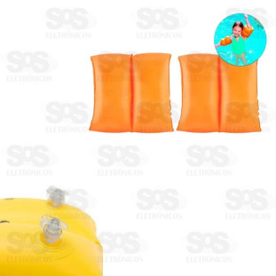 Boia Infantil De Braço Cores Variadas B-Max BM-F1774