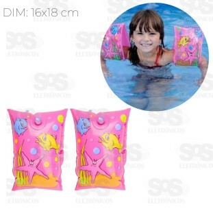 Boia Infantil De Braço Cores e Estampas Variadas Caerus CRS-2393