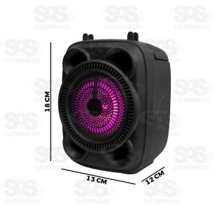 Caixa De Som 10W Com Suporte De Celular Altomex AL-3181