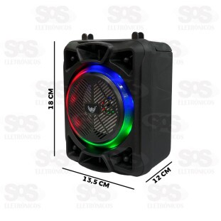 Caixa De Som 10W Com Suporte De Celular Altomex AL-3183